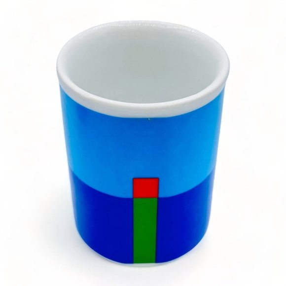 Modern Art Mug - Primary Colours and Geometric Shapes - Picture 6 of 9